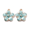 Zinc Alloy Enamel Pendants LS-PALLOY-I124-10G-E-1