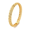 Brass Hinged Bangles for Women BJEW-D313-01G-2