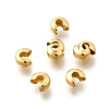 304 Stainless Steel Crimp Beads Covers X-STAS-P239-34G-04-1