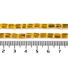 Electroplate Glass Chevron Beads Strands GLAA-Q101-02A-AB07-4