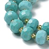 Natural Howlite Beads Strands G-E604-D01-B-3