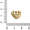 Brass Micro Pave Cubic Zirconia Beads KK-L229-076B-G-3