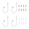 Zinc Alloy U Shape Hook Hangers Curtain SW-TAC0002-07E-9