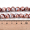 Baking Paint Glass Beads Strands DGLA-N003-10mm-A03-4