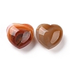 Natural Red Agate Heart Love Stone G-P486-02B-2