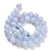 Natural Blue Lace Agate Beads Strands G-L634-B02-10mm-3