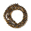 Electroplate Glass Beads Strands X-EGLA-P061-01B-02-2