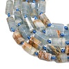 Natural Blue Calcite Beads Strands G-A314-A06-01-4