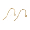 Brass Earring Hooks KK-H503-28G-1