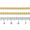 Brass Link Chain Necklaces for Women NJEW-K282-06G-5