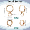 8Pcs Zinc Alloy Swivel Clasps FIND-SC0012-76G-2