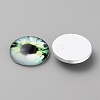 Glass Cabochons LS-GLAA-WH0033-75F-03-2