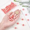 50Pcs Synthetic Coral Beads CORA-NB0001-02-3