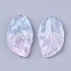 Two Tone Transparent Spray Painted Glass Pendants LS-X-GLAA-T013-02-D02-2