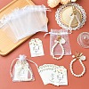 10Pcs ABS Imitation Pearl Beads Pendant Decorations AJEW-YW0001-55-4