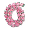 Transparent Glass Bumpy Beads LAMP-V001-03-2