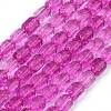 Transparent Glass Beads Strands GL-A001-01A-11-1