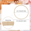 12Pcs Bamboo Embroidery Hoop FIND-SC0015-73B-2