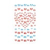 Valentine's Day 5D Love Nail Art Sticker Decals MRMJ-R109-Z-D4380-1