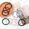 Natural & Synthetic Gemstone Bracelets BJEW-SW001595-4