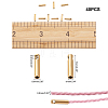 Unicraftale PVD Vacuum Plating 304 Stainless Steel Cord Ends STAS-UN0009-42G-3