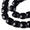 Synthetic Blue Goldstone Beads Strands G-T138-166-3