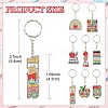 Acrylic Keychains KEYC-YW00200-01-3