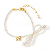 Glass Seed Beads Charm Bracelets for Women MK0655-1