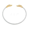 Braided Steel Wire Bangles Making KK-CBA6056-02C-G-1