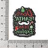 Christmas Theme Opaque Acrylic Pendants SACR-Z004-04G-3