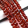 Dyed & Heated Natural Carnelian Beads Strands G-G177-I01-01-2