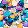 90Pcs 18 Styles Opaque Resin Cabochons CRES-TA0001-35-4