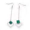 (Jewelry Parties Factory Sale)304 Stainless Steel Dangle Earrings EJEW-I223-04-3