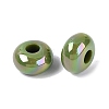 Opaque Acrylic European Beads OACR-E033-19O-2