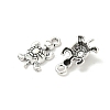 Tibetan Style Alloy Pendants FIND-B050-01AS-01-2