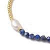 5Pcs Natural Gemstone Beaded Bracelets BJEW-JB10212-4