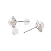 Anti-Tarnish 925 Sterling Silver Studs Earring EJEW-H002-36P-2