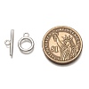Alloy Toggle Clasps TIBE-EA774Y-P-NR-2