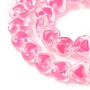 Handmade Lampwork Beads Strands LAMP-F029-04D-3