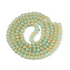 Acrylic Imitation Cat Eye Beads Strands OACR-Q197-01A-10-2