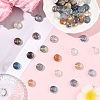 70Pcs 14 Colors Transparent Glass Beads GLAA-YW0005-48-5