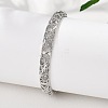 Brass Bangles for Women BJEW-D313-03P-2