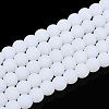 Imitation Jade Glass Beads Strands GLAA-T032-J4mm-MD01-1