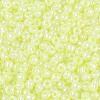 DIY Craft Beads 6/0 Ceylon Round Glass Seed Beads X-SEED-A011-4mm-152-2
