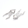 304 Stainless Steel Pendants STAS-T064-63P-2