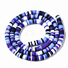 Handmade Polymer Clay Beads Strands CLAY-N008-010-H48-3