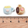 Opaque Resin Imitation Drink Decoden Cabochons RESI-H165-08-3