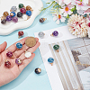 96Pcs 12 Colors Glass Globle Pendants GLAA-ME0001-28-3