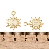 304 Stainless Steel Pendant Cabochon Settings STAS-A129-02G-3