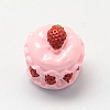 Strawberry Cake Resin Decoden Cabochons X-CRES-R183-05B-3